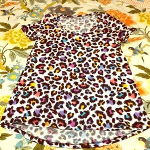 Rainbow Cheetah Print Classic Tee